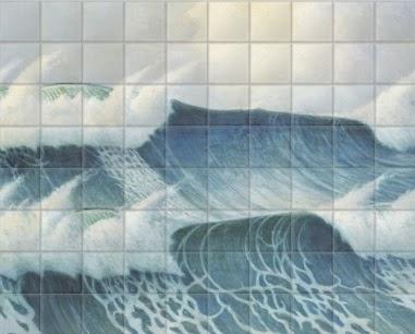 Audubon Inspired Bathroom By Farrow & Ball with SurfaceViews Tile!