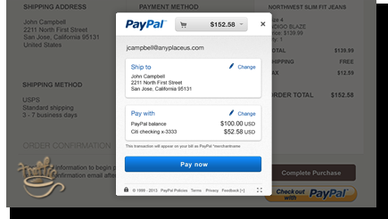 paypal in-context checkout