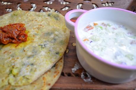 Gobi paratha-Cauliflower paratha