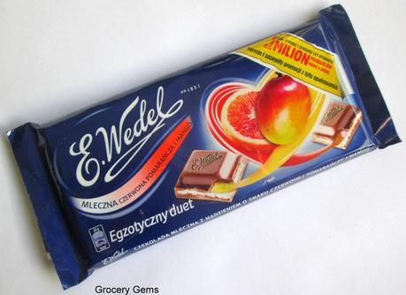 Blood Orange & Mango Chocolate! Wedel Exotic Duet (Polish) Blood Orange & Mango Chocolate! Wedel Exotic Duet (Polish)