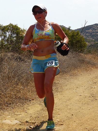 Michelle Barton at Harding Hustle 50k 2013