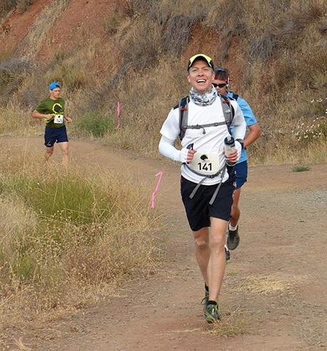 Mike Sohaskey - early in Harding Hustle 50k (2013)