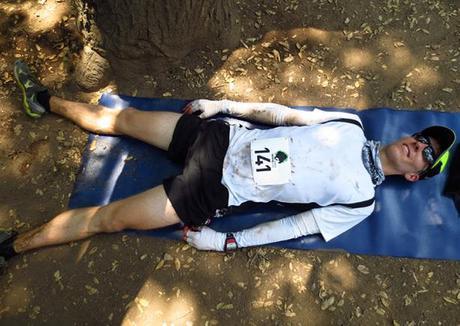 Mike Sohaskey after finishing Harding Hustle 50k (2013)