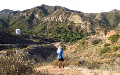 Overlooking Harding Hustle 50k start