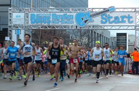 Mississippi Blues Marathon start 2013