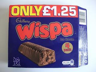 Cadbury Wispa Ice Cream Bars Review