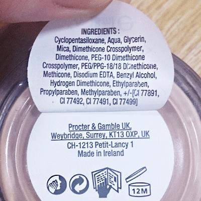 Max-Factor-Whipped-Creme-Foundation-ingredients