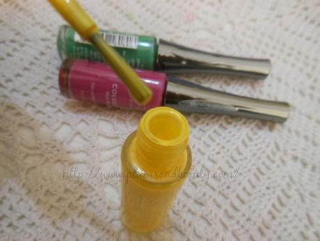 10 things I liked about Lotus Herbals Color Dew Nail Enamels