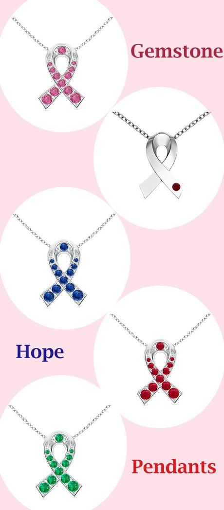 Gemstone Hope Pendants