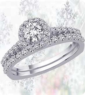 The Diamond Desire Engagement Ring With Matching Wedding Band3