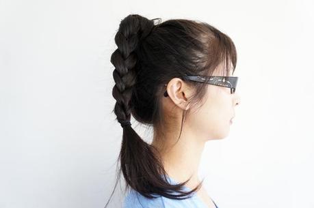 Easy gym hairstyles for long hair