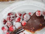 Chocolate Cranberry Tart