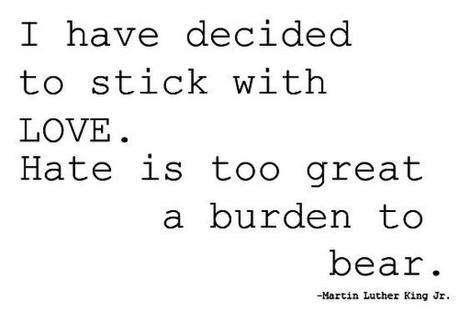 Love Is Stronger Than Hate