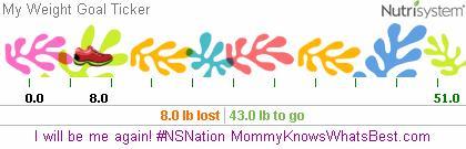 Week 1 on Nutrisystem | Results #NSNation #Spon