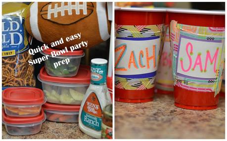 Quick and easy Super Bowl party prep