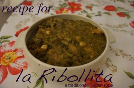 ReasonsToDress.com recipe for the Traditional Tuscan Soup LA RIBOLITTA