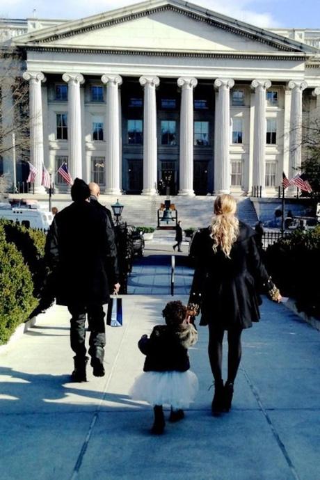 Blue Ivy Carter Visits The White House [Pictures]