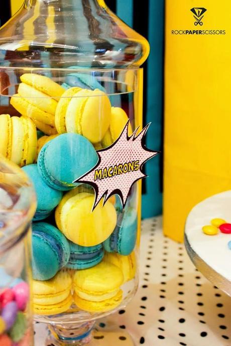 Superhero 1st Birthday Party by Rock Paper Scissors