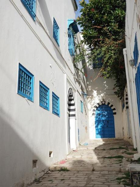 PC300220 シディ・ブ・サイド   白と青の小さな楽園 / Sidi Bou Said   petit paradis blanc et bleu