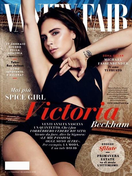 Victoria Beckham in Two Vanity Fair Covers