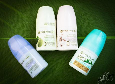 Yves Rocher Natural Deodorants