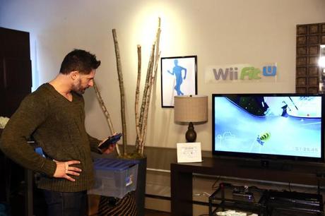 Joe Manganiello at the Wii Fit U at the Nintendo Chalet Neilson Barnard Getty