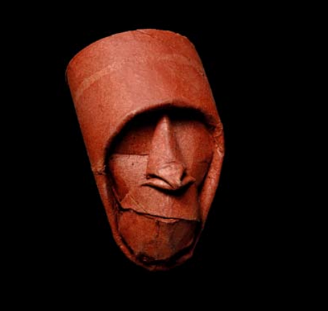 Junior Fritz Jacquet - Toilet Roll Mask Sculpture 