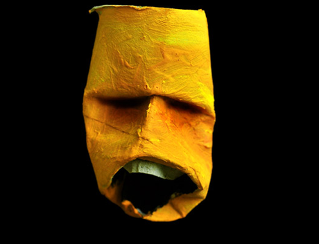 Junior Fritz Jacquet - Toilet Roll Mask Sculpture