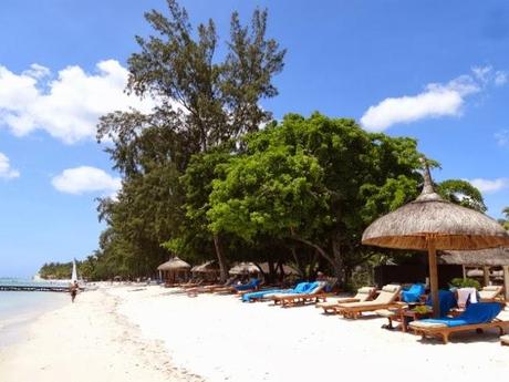 Beautiful Beach at the Hilton Mauritius