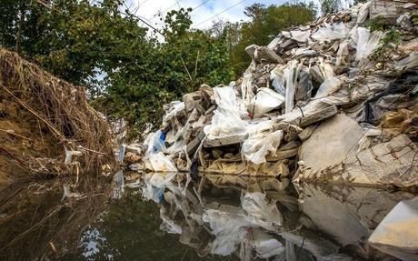 Construction waste in the countryside in Sochi in October 2013. Thomas Peter/Reuters/Landov