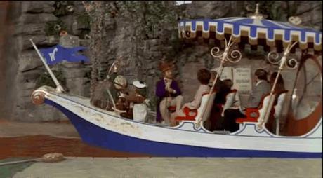 Willy Wonka boat
