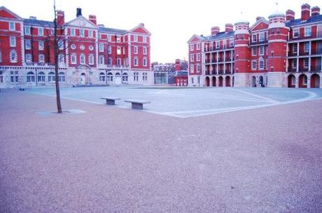 Chelsea College of Arts, Rootstein Hopkins Parade Ground - View Across the Square