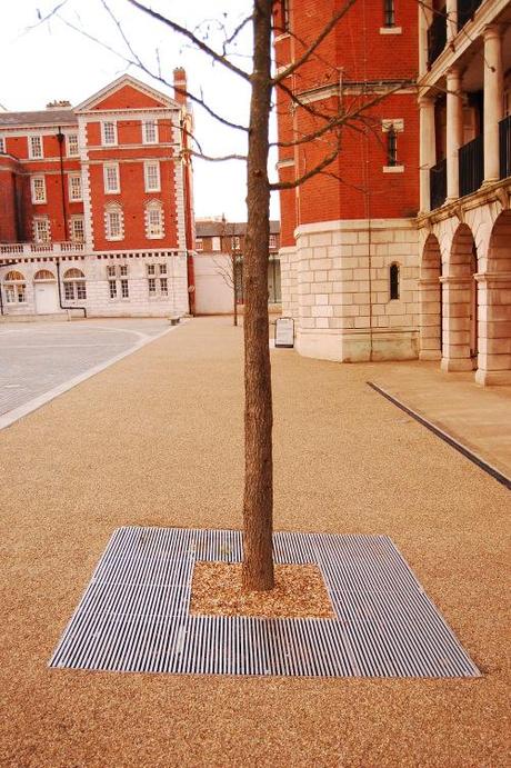 Chelsea College of Arts, Rootstein Hopkins Parade Ground - Tree Pit Detail