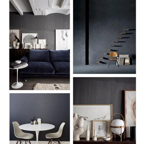 Inspired Wednesday // Dark walls