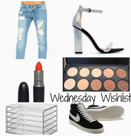 Wednesday Wishlist - Clothing, Cosmetics and Storage !