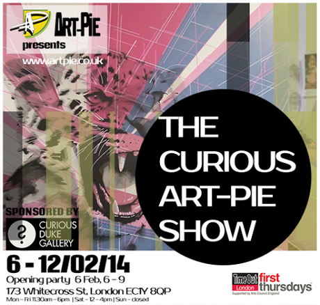 The Curious Art-Pie Show at Curious Duke gallery