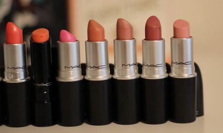 updated mac lipstick collection