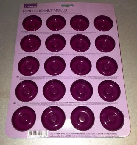 mini doughnut mold from lakeland purple review easy to use results