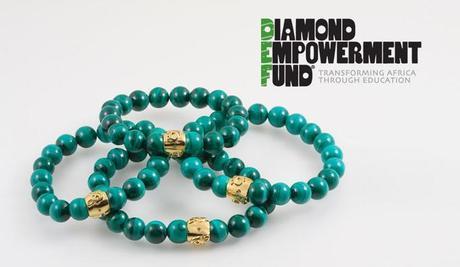 Diamond Empowerment Fund's iconic green bracelet