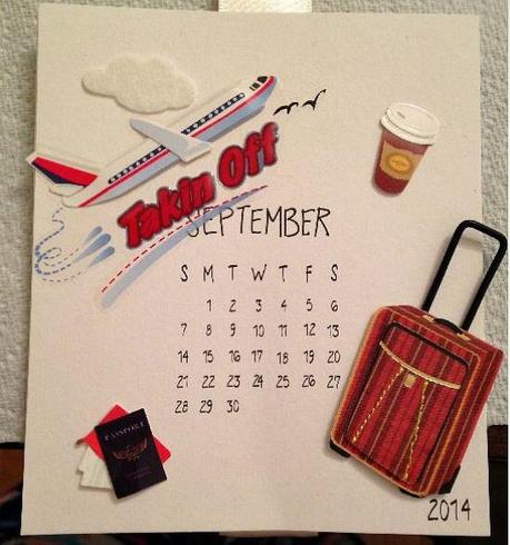 crafting a monthly calendar