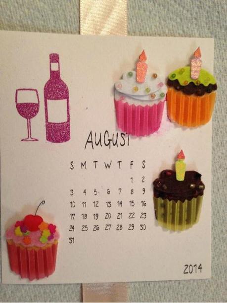 crafting a monthly calendar