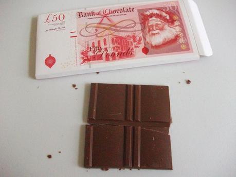 Tesco Bank of Chocolate - Money-themed Belgian Chocolate Bar Review