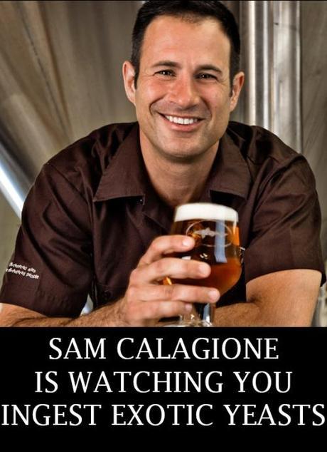 This is What Happens When You Visit Three Breweries and THEN Go to Dogfish Head: Beergrimage 2014 sam_calagione_yeast