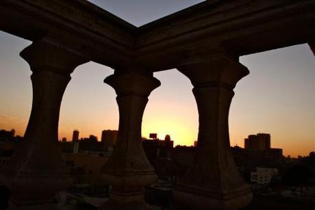 Remembering “The Square” sunset from the roof
