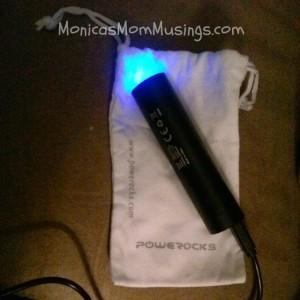Powerocks Magicstick fully charged.
