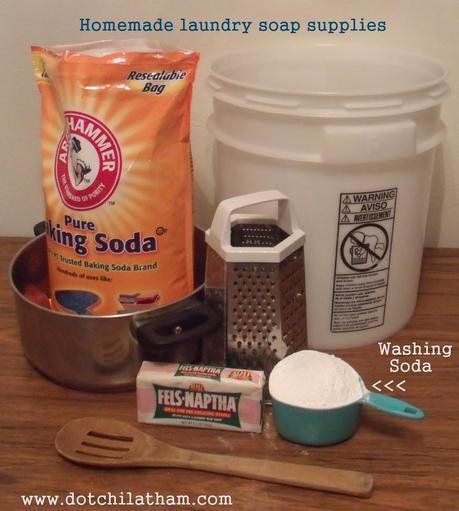 Homemade Laundry Soap WITHOUT Borax