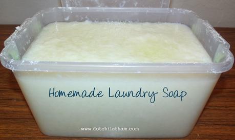 Homemade Laundry Soap WITHOUT Borax