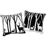 It's a Black and White World: Graphic Pillows