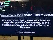 Frances Segelman Sculpts Derek Jacobi London Film Museum