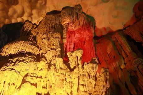 amazing cave halong bay vietnam colours